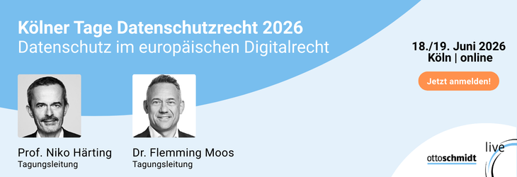 Kölner Tage Datenschutzrecht 2026